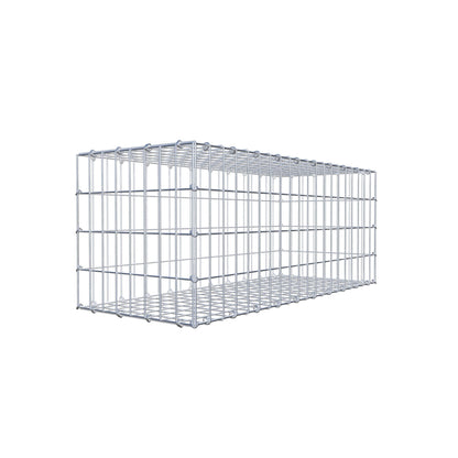 Gabion 100 cm x 40 cm x 40 cm (L x H x D), maskstorlek 5 cm x 10 cm, C-ring