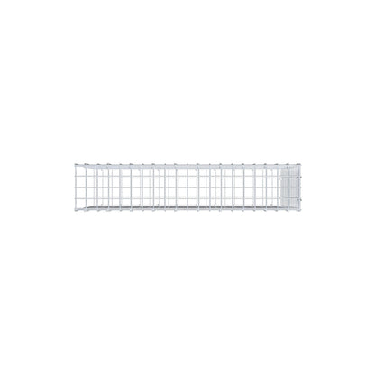 Gabião Tipo 2 100 cm x 60 cm x 20 cm (C x A x P), malhagem 5 cm x 5 cm, anel C