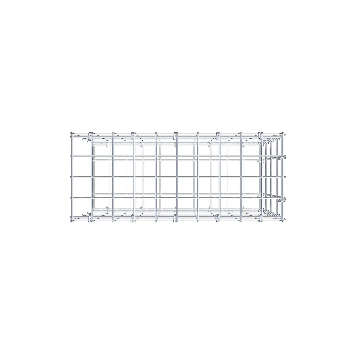 Pile aggiuntivo tipo 2 50 cm x 40 cm x 20 cm, maglia 5 cm x 10 cm, anello a C