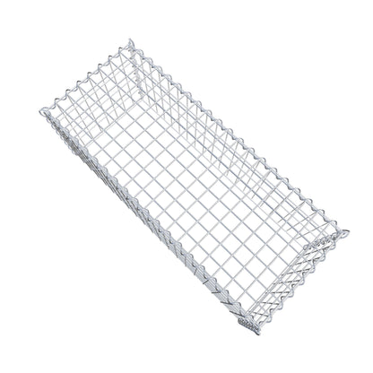 Gabbione aggiuntivo tipo 3 100 cm x 40 cm x 40 cm (L x A x P), maglia 5 cm x 10 cm, spirale