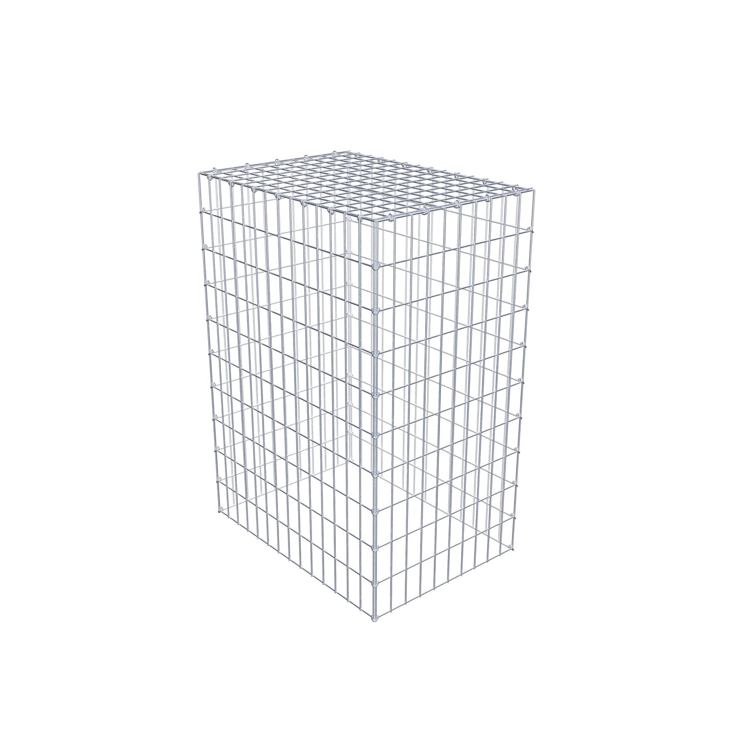 Gavión complementario de tipo 3 100 cm x 70 cm x 50 cm (L x A x P), malla 5 cm x 10 cm, anillo en C