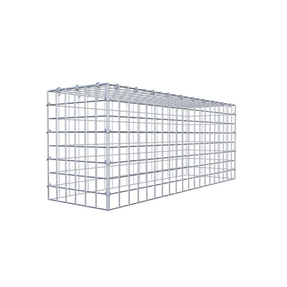 Anbaugabione Typ 3 100 cm x 40 cm x 30 cm (L x H x T), Maschenweite 5 cm x 5 cm, C-Ring