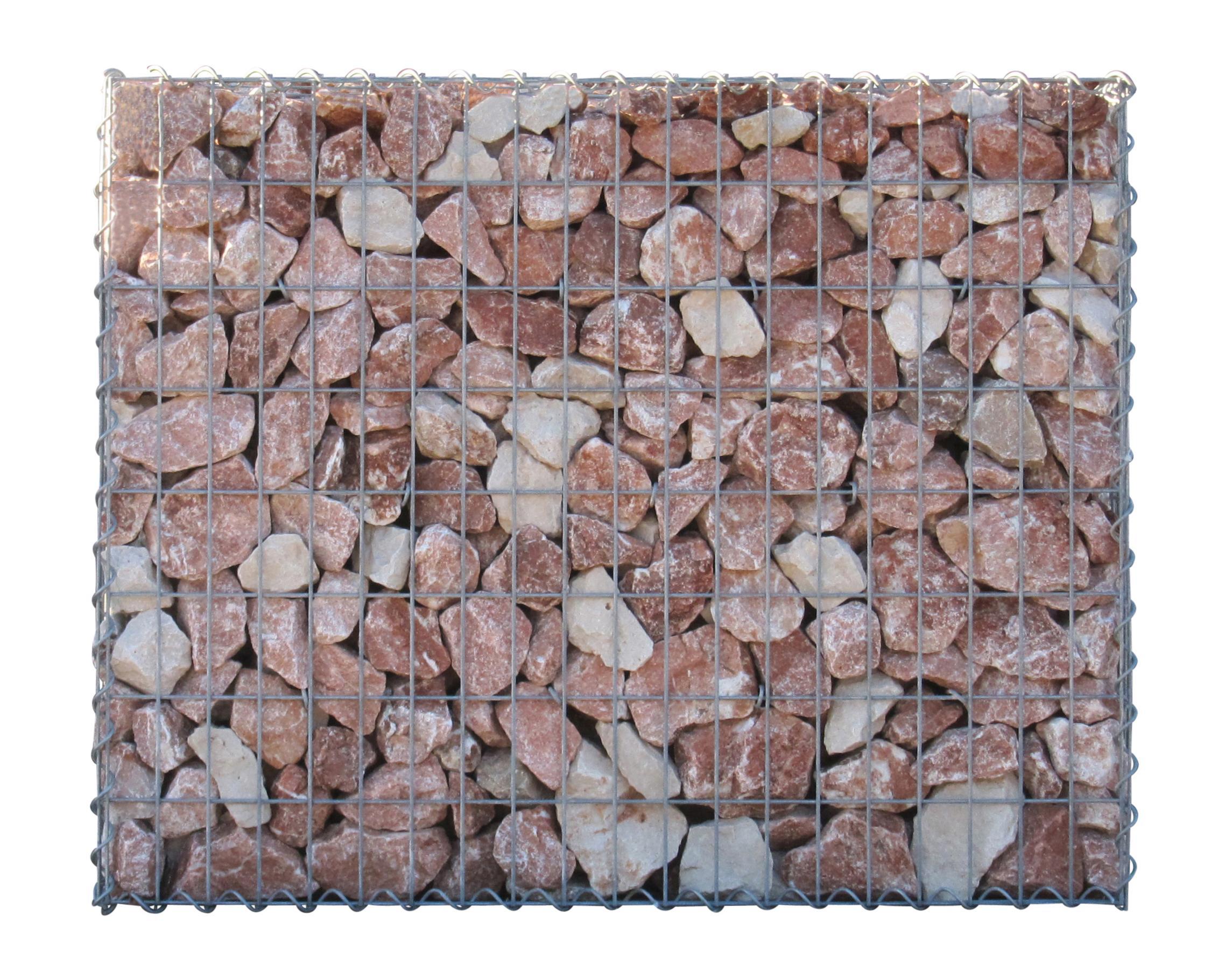 Set économique 2x gabions 100 cm x 80 cm x 30 cm (L x H x P), mailles 5 cm x 10 cm, spirale