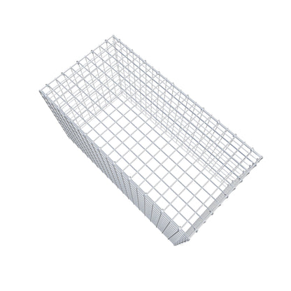 Gabbione aggiuntivo di tipo 3 100 cm x 60 cm x 50 cm (L x H x P), maglia 5 cm x 5 cm, anello a C