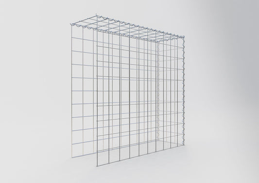 Gavión complementario tipo 4 100 cm x 100 cm x 30 cm (L x A x P), malla 10 cm x 10 cm, espiral