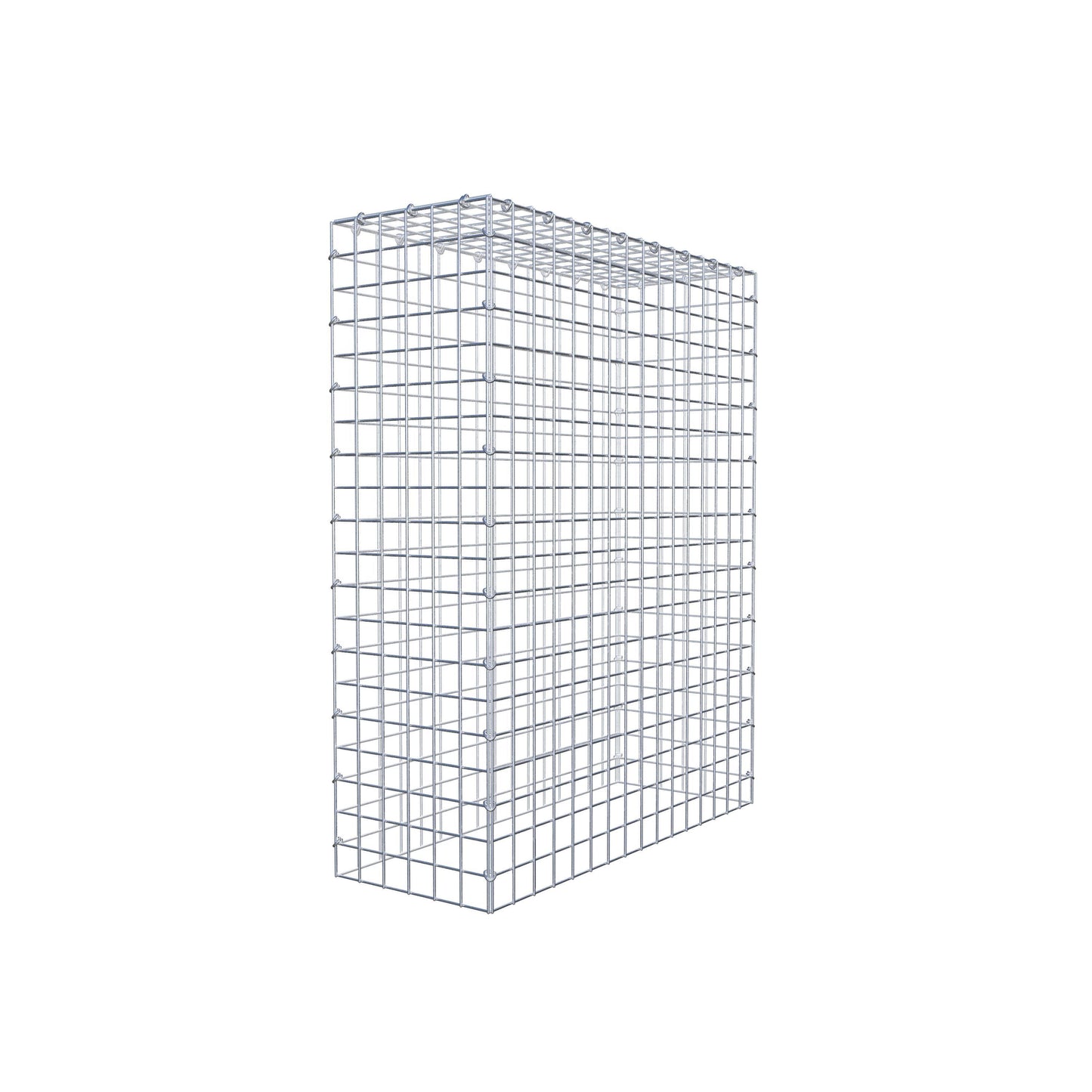 Gabbione aggiuntivo di tipo 3 100 cm x 80 cm x 30 cm (L x H x P), maglia 5 cm x 5 cm, anello a C