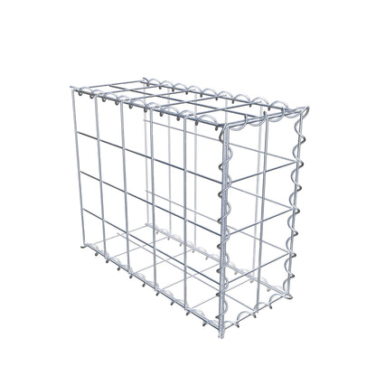 Opvokset gabion type 2 50 cm x 40 cm x 20 cm (L x H x D), maskestørrelse 10 cm x 10 cm, spiral