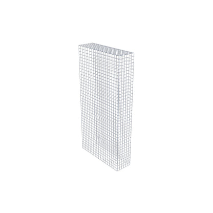Gavión adicional tipo 4 200 cm x 100 cm x 30 cm (L x A x P), malla 5 cm x 5 cm, anillo en C