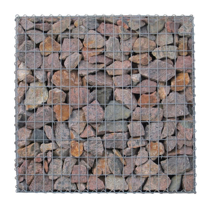 Gabião 100 cm x 100 cm x 30 cm (C x A x P), malhagem 5 cm x 10 cm, anel C