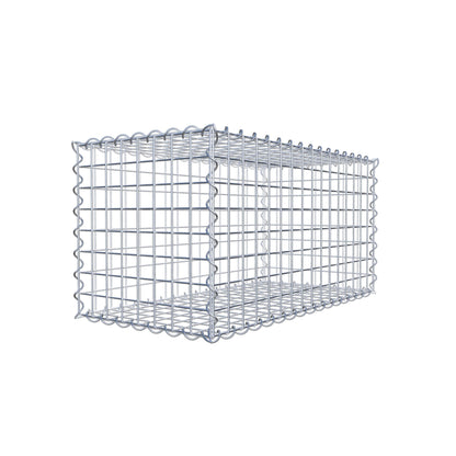 Gabion 80 cm x 40 cm x 40 cm (L x H x D), maskestørrelse 5 cm x 5 cm, spiral