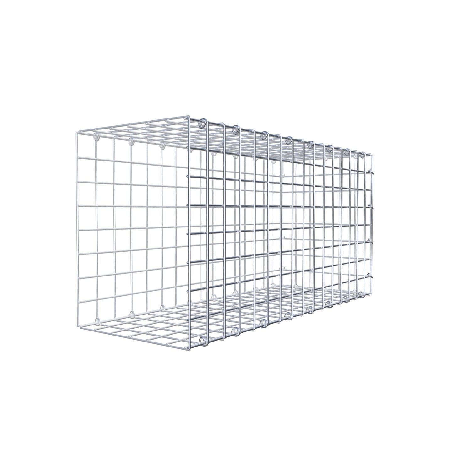 Toegevoegde pool type 2 80 cm x 40 cm x 30 cm (L x H x D), maaswijdte 5 cm x 5 cm, C-ring