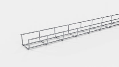 Kabelkanal Höhe 110 cm, Tiefe 5 cm, Maschenweite 5 x 10 cm