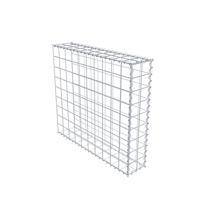 Anbaugabione Typ 2 100 cm x 90 cm x 20 cm (L x H x T), Maschenweite 10 cm x 10 cm, Spirale