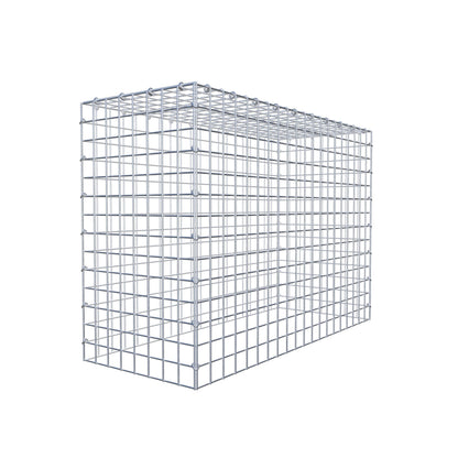 Gabião Tipo 3 100 cm x 70 cm x 40 cm (C x A x P), malhagem 5 cm x 5 cm, anel C