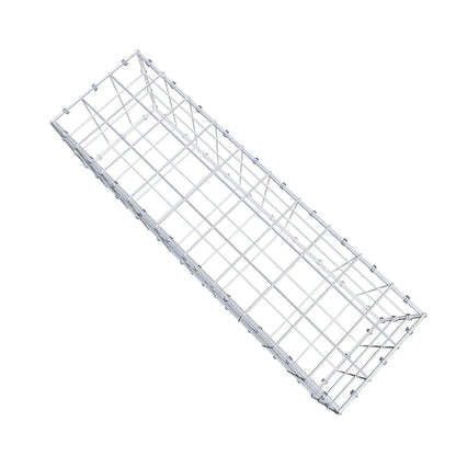 Gabbione 100 cm x 30 cm x 30 cm (L x H x P), maglia 10 x 10 cm, anello a spirale