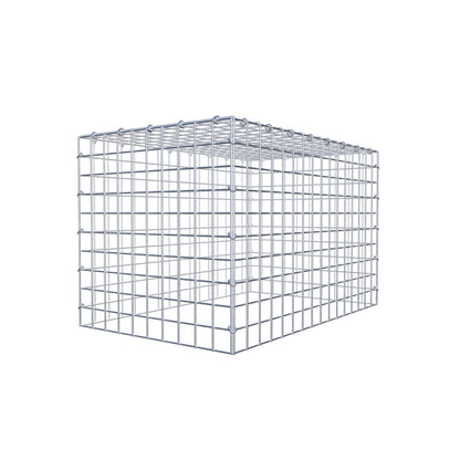 Gabião Tipo 3 80 cm x 50 cm x 50 cm (C x A x P), malhagem 5 cm x 5 cm, anel C