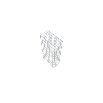 Anbaugabione Typ 4 100 cm x 40 cm x 20 cm (L x H x T), Maschenweite 5 cm x 10 cm, C-Ring