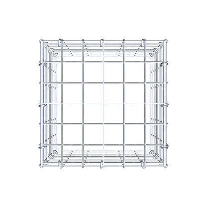 Gavión adicional tipo 3 30 cm x 30 cm x 30 cm (L x A x P), malla 5 cm x 5 cm, anillo en C