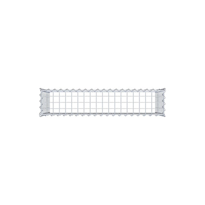 Extra gabion typ 3 100 cm x 50 cm x 20 cm (L x H x D), maskstorlek 5 cm x 5 cm, spiral