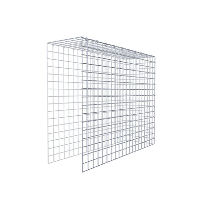 Gabião Tipo 4 100 cm x 80 cm x 30 cm (C x A x P), malhagem 5 cm x 5 cm, anel C