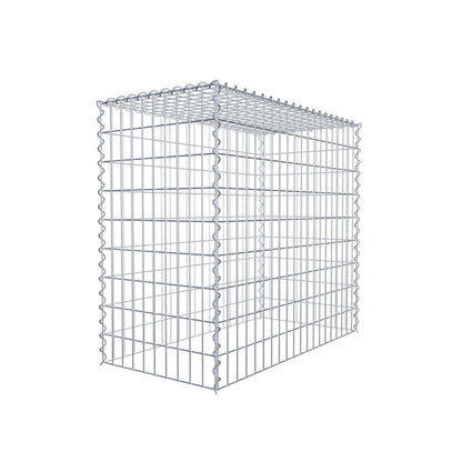 Gavión complementario tipo 3 100 cm x 90 cm x 50 cm (L x A x P), malla 5 cm x 10 cm, espiral