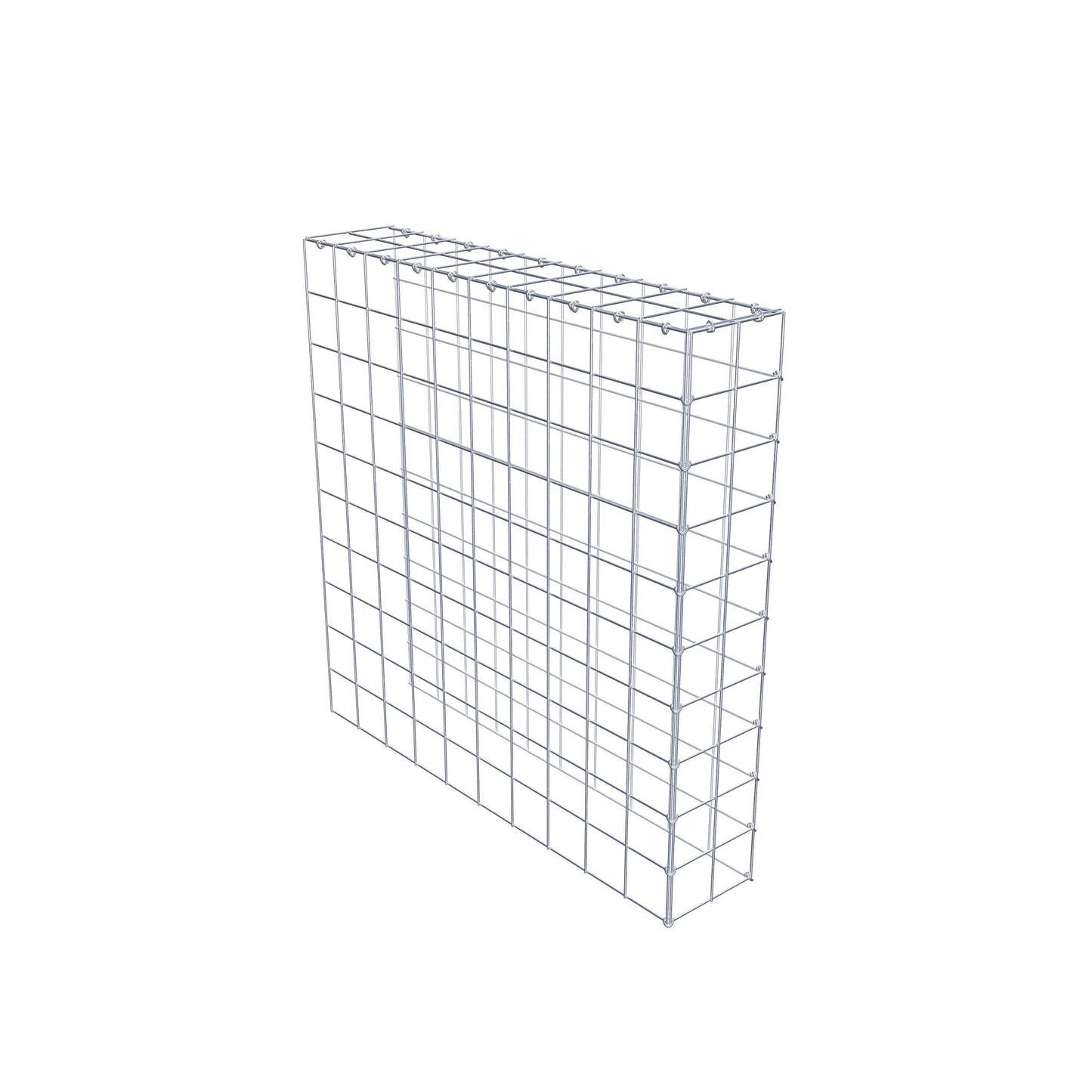 Fourche rapportée type 4 100 cm x 100 cm x 20 cm (L x H x P), mailles 10 cm x 10 cm, anneau C