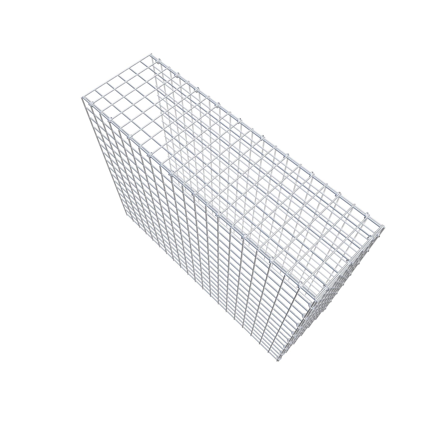 Gabião Tipo 4 100 cm x 80 cm x 30 cm (C x A x P), malhagem 5 cm x 5 cm, anel C