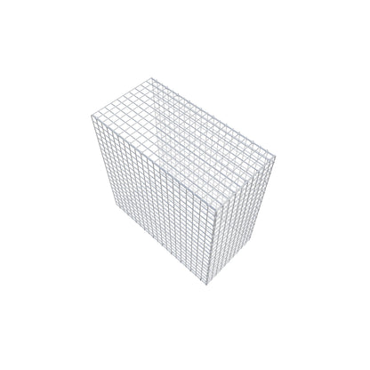 Gabbione aggiuntivo tipo 2 100 cm x 100 cm x 50 cm (L x H x P), maglia 5 cm x 5 cm, anello a C