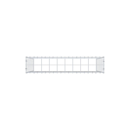 Gabião Tipo 3 100 cm x 70 cm x 20 cm (C x A x P), malhagem 10 cm x 10 cm, anel C