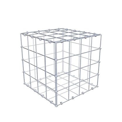 Gabbione 40 cm x 40 cm x 40 cm (L x H x P), maglia 10 x 10 cm, anello a spirale