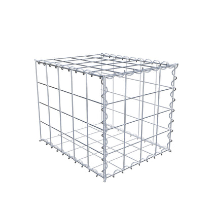 Add-on schanskorf type 2 50 cm x 40 cm x 40 cm (L x H x D), maaswijdte 10 cm x 10 cm, spiraal