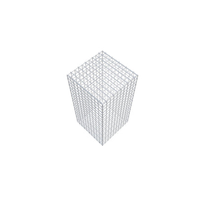 Gabion 100 cm x 50 cm x 50 cm (L x H x D), maskestørrelse 5 cm x 5 cm, C-ring