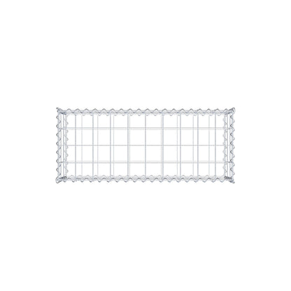 Gabion 100 cm x 30 cm x 40 cm (L x H x D), mesh size 10 cm x 10 cm, spiral