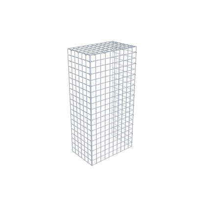Gavión acoplable tipo 4 100 cm x 30 cm x 50 cm (L x A x P), malla 5 cm x 5 cm, anillo en C