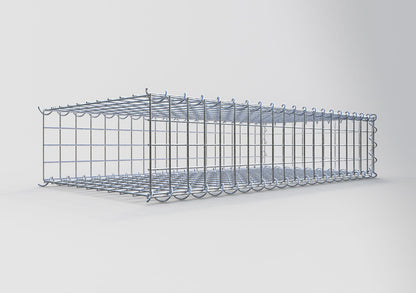 Add-on schanskorf type 2 100 cm x 20 cm x 50 cm (L x H x D), maaswijdte 5 cm x 5 cm, spiraalvormig