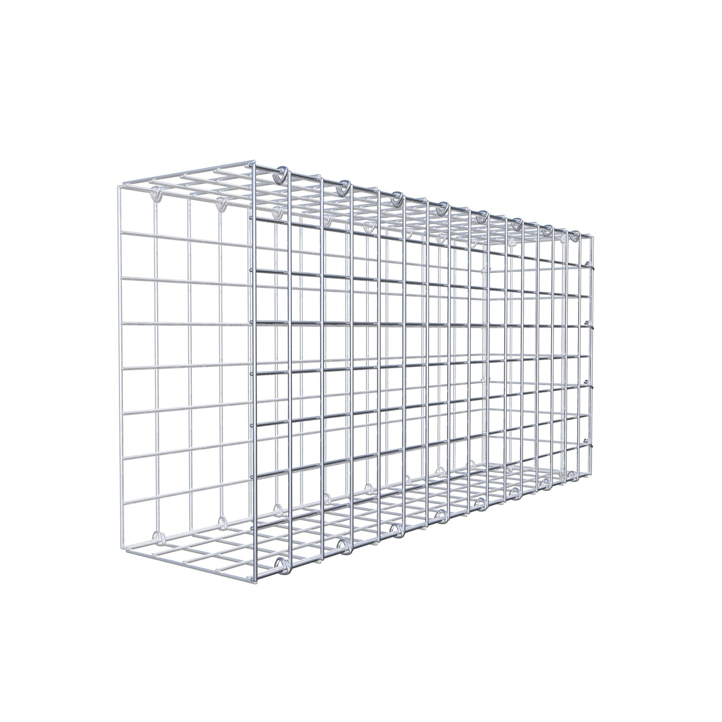 Gabião Tipo 2 80 cm x 40 cm x 20 cm (C x A x P), malhagem 5 cm x 5 cm, anel C