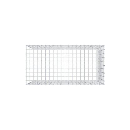Gabbione aggiuntivo tipo 4 100 cm x 60 cm x 50 cm (L x H x P), maglia 5 cm x 10 cm, anello a C