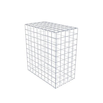 Gabião 100 cm x 90 cm x 50 cm (C x A x P), malhagem 10 cm x 10 cm, anel C
