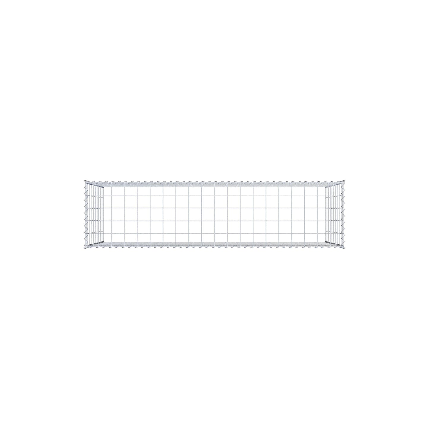 Gabbione aggiuntivo tipo 3 200 cm x 100 cm x 50 cm (L x A x P), maglia 10 cm x 10 cm, spirale