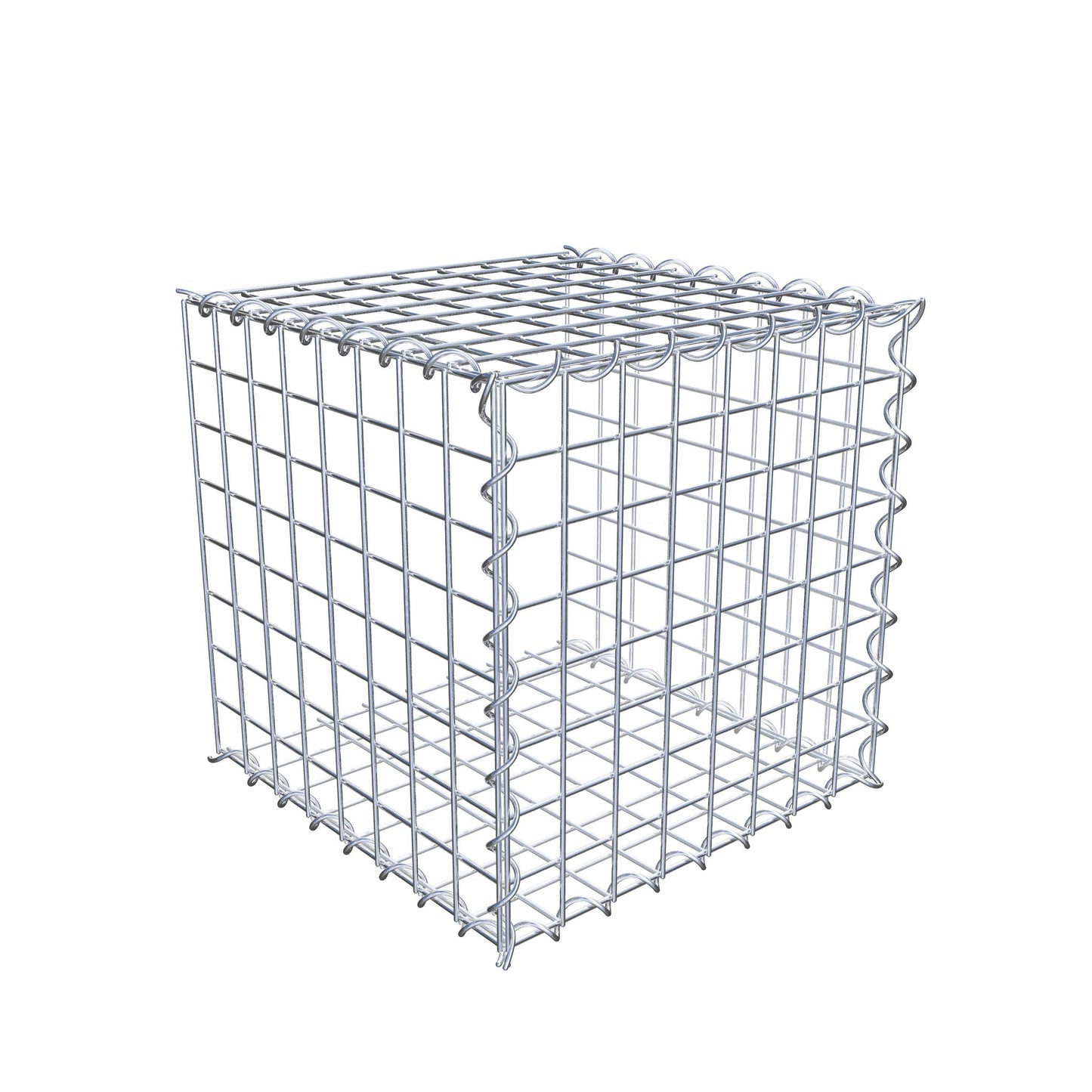 Gavión complementario tipo 2 40 cm x 40 cm x 40 cm (L x A x P), malla 5 cm x 5 cm, espiral