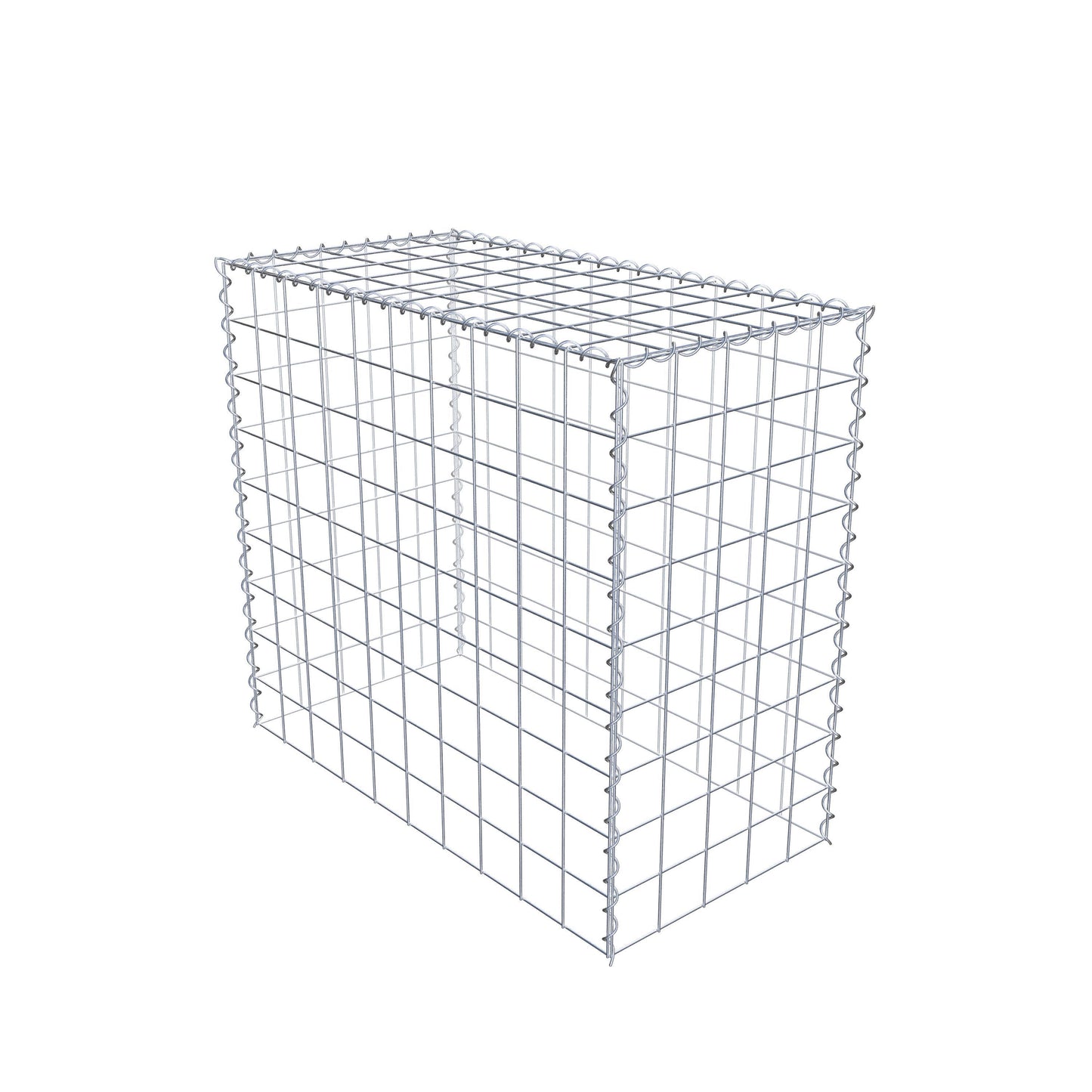 Gavión complementario tipo 3 100 cm x 90 cm x 50 cm (L x A x P), malla 10 cm x 10 cm, espiral