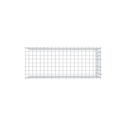 Gabião Tipo 4 100 cm x 50 cm x 40 cm (C x A x P), malhagem 5 cm x 10 cm, anel C
