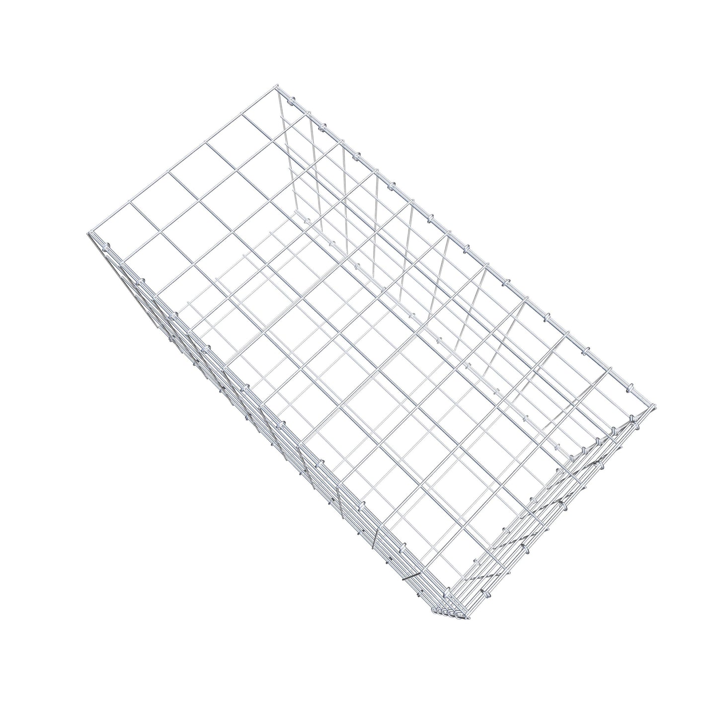 Gabião tipo 2 100 cm x 50 cm x 50 cm (C x A x P), malhagem 10 cm x 10 cm, anel C