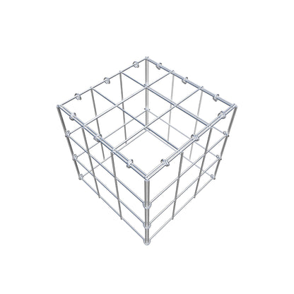 Gabião Tipo 3 30 cm x 30 cm x 30 cm (C x A x P), malhagem 10 cm x 10 cm, anel C