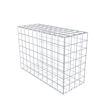 Gavión complementario de tipo 2 100 cm x 70 cm x 40 cm (L x A x P), malla 10 cm x 10 cm, anillo en C