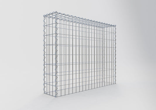 Gavión complementario tipo 3 100 cm x 80 cm x 20 cm (L x A x P), malla 5 cm x 10 cm, espiral