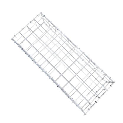 Gabion 100 cm x 20 cm x 40 cm (L x H x P), mailles 10 cm x 10 cm, anneau en C