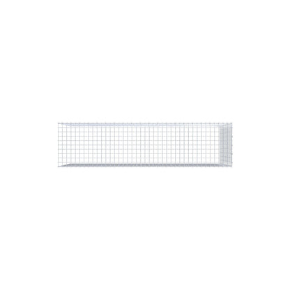 Gavión adicional tipo 4 200 cm x 100 cm x 50 cm (L x A x P), malla 5 cm x 5 cm, anillo en C