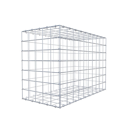 Gabion 100 cm x 70 cm x 50 cm (L x H x D), maskestørrelse 10 cm x 10 cm, C-ring