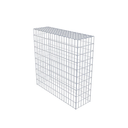 Type 3 oplegkorf 100 cm x 100 cm x 30 cm (L x H x D), maaswijdte 5 cm x 10 cm, C-ring